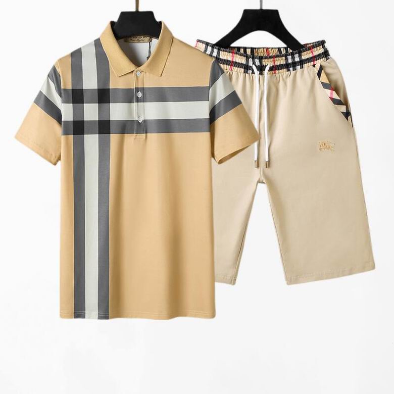 men Burberry suits set-053